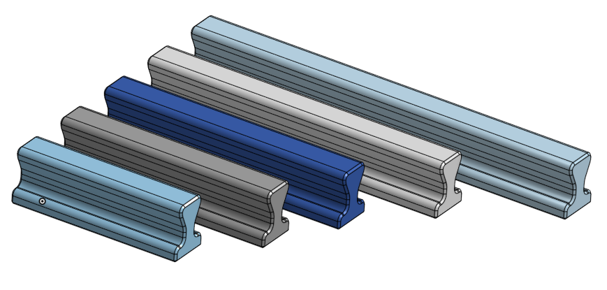 Miniatura 3 do modelo 3D Simple Drawer Pulls - Different sizes