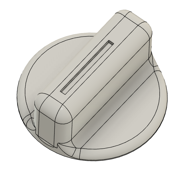 Fridgidaire Crown Series Dryer Knob