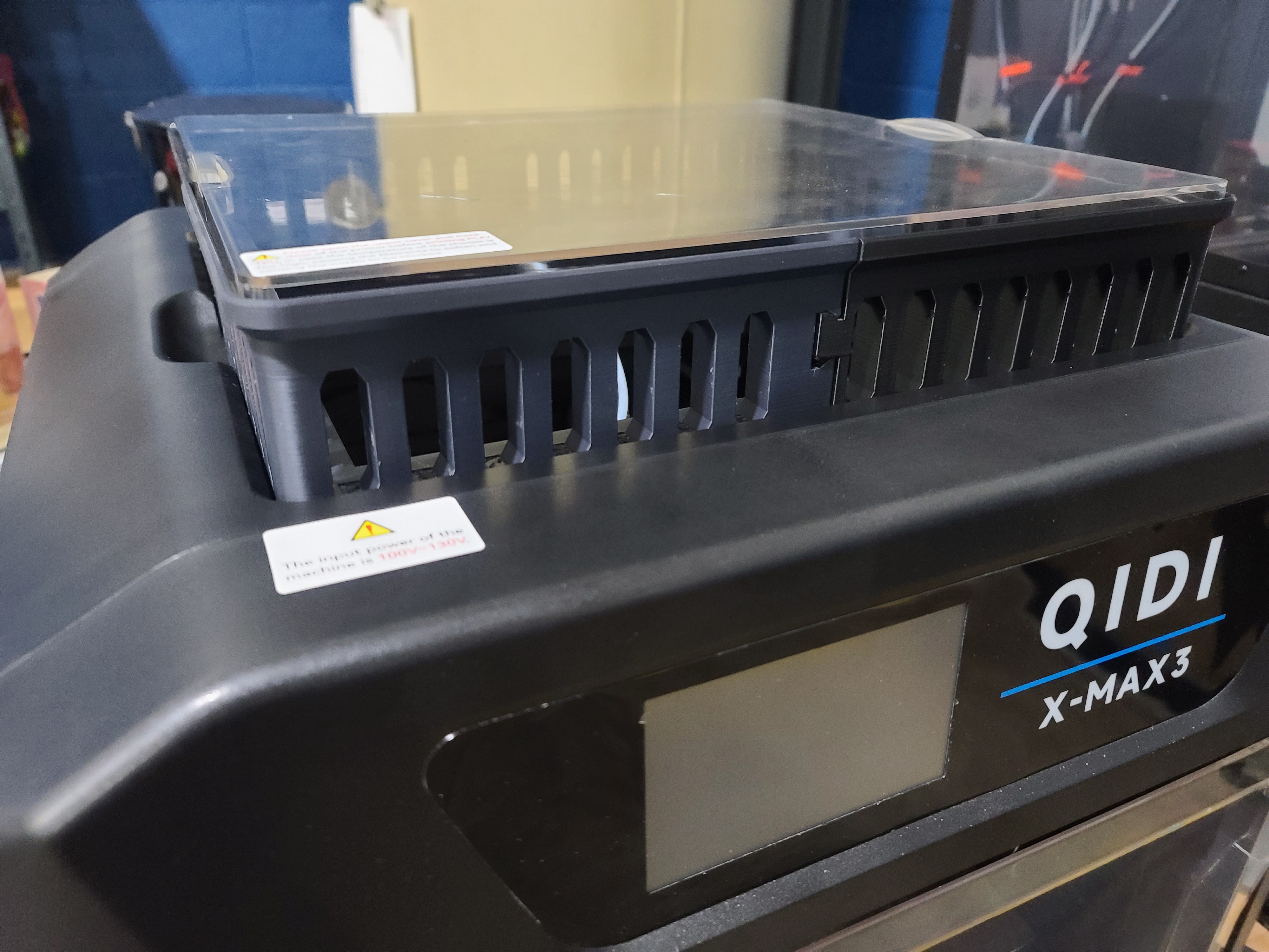 Qidi X-Max 3 Vented Lid Riser