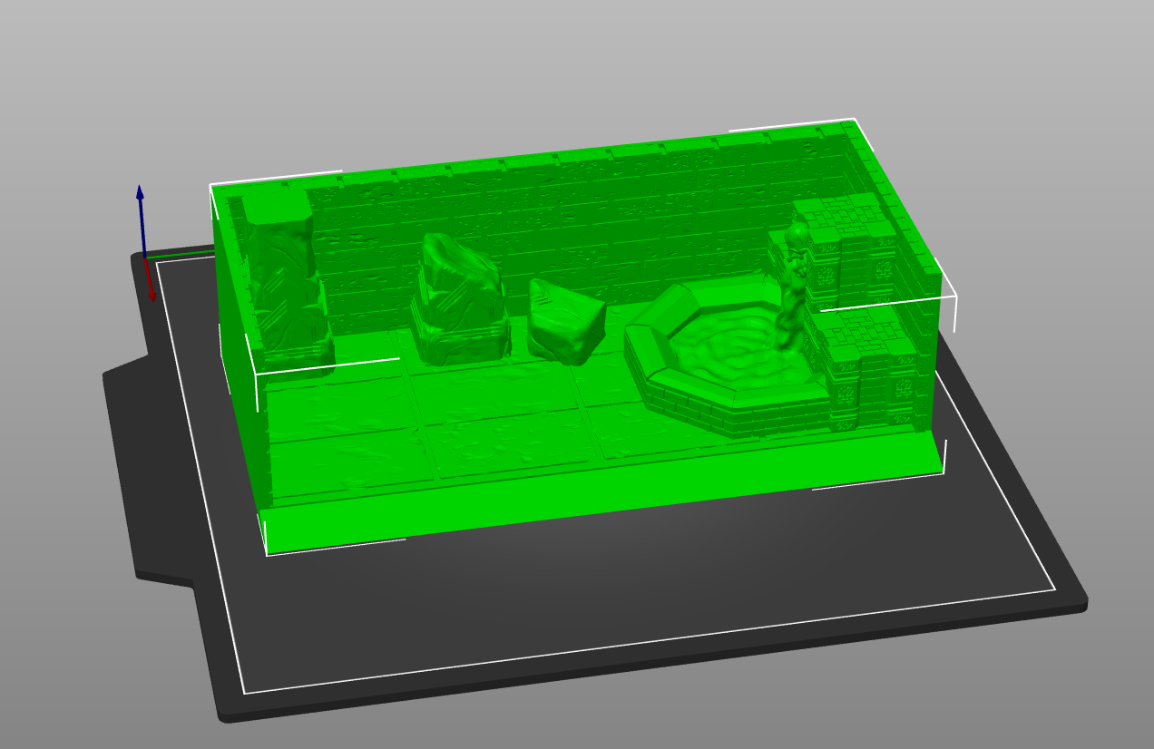 Dwarf Diorama stand