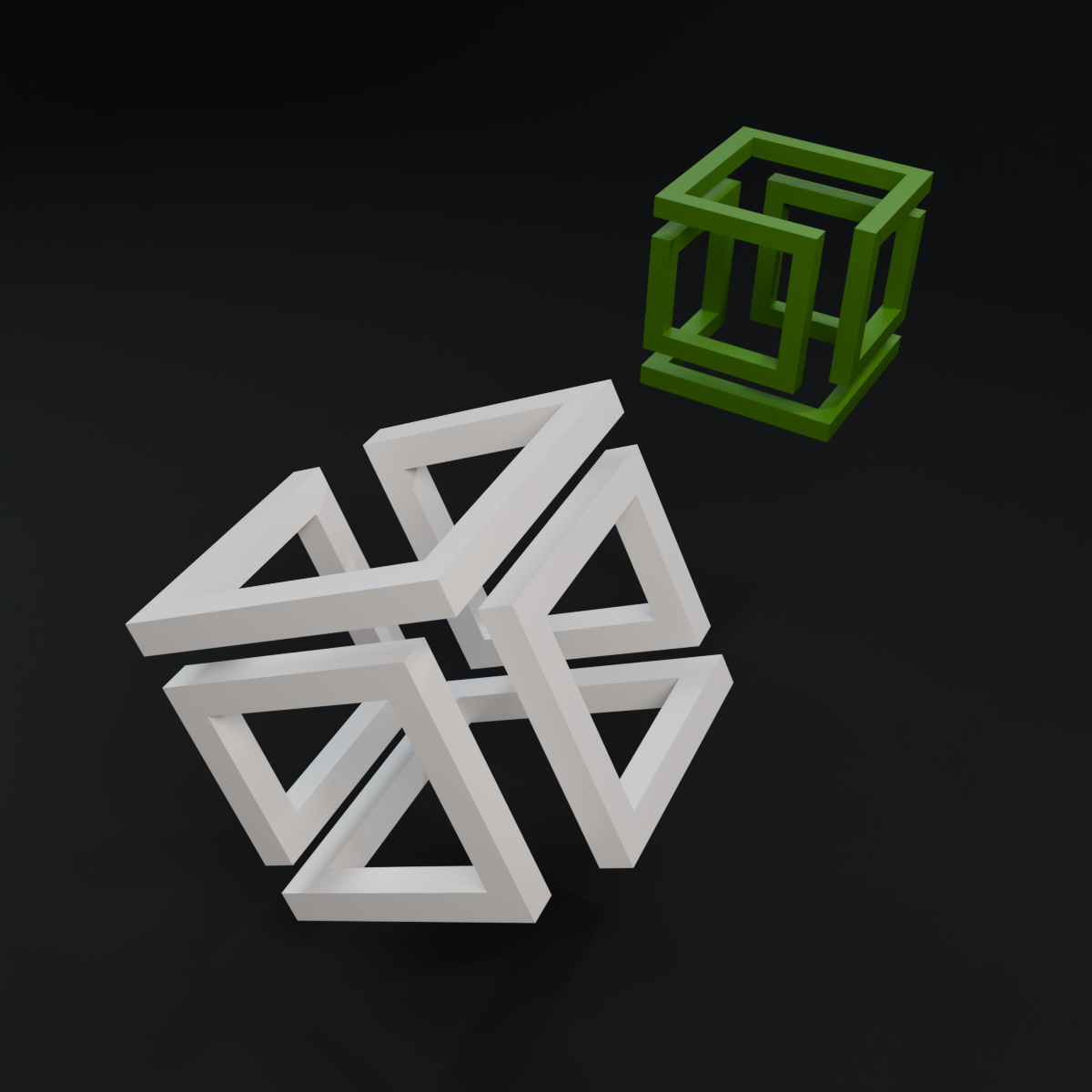 Yet another infinity cube