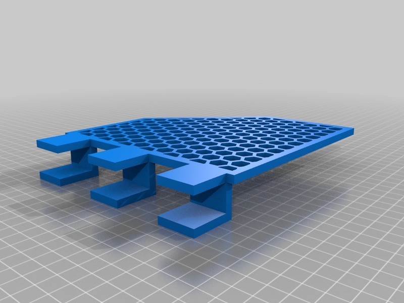 Miniatura 2 do modelo 3D Brimnes Bed Shelf Extender