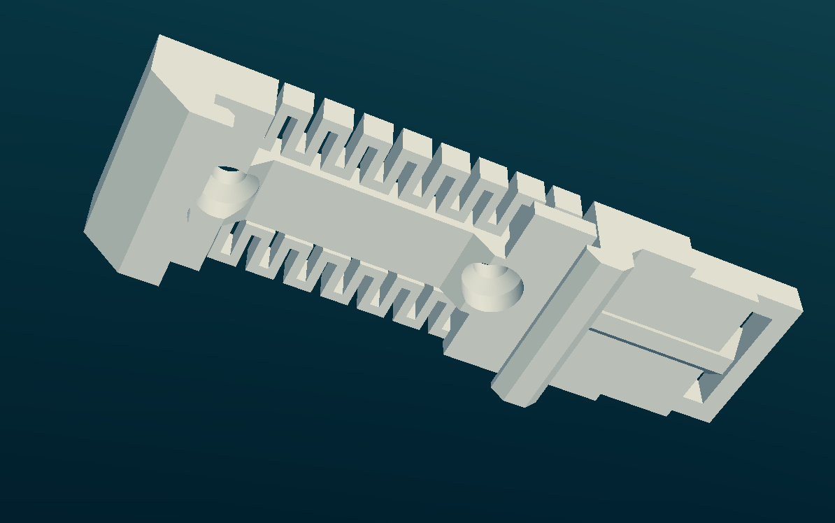 LowProfile DINrail Clips