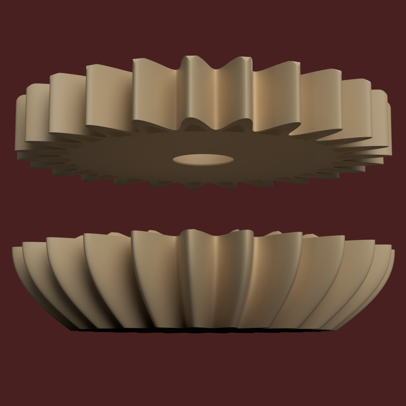 Elegant Pistachio Bowl L