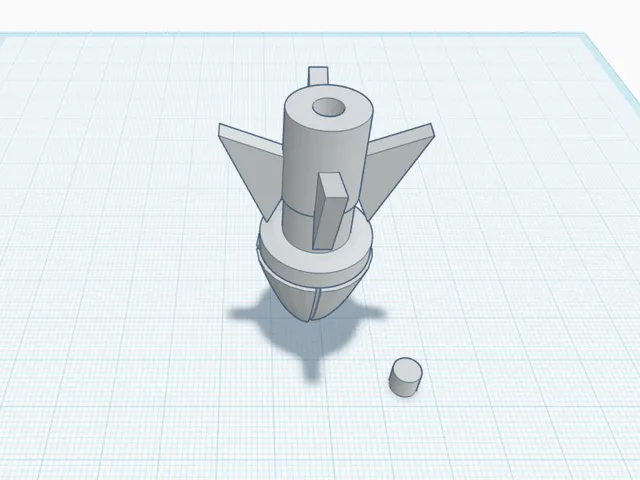 a prototype splitting mortar shell