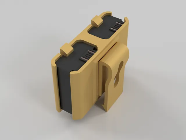 Sony camera battery holder with clip (NP-FV50)