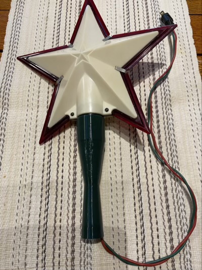 Vintage 1950 Paramount Tree-Top Star #720 Tree Mount