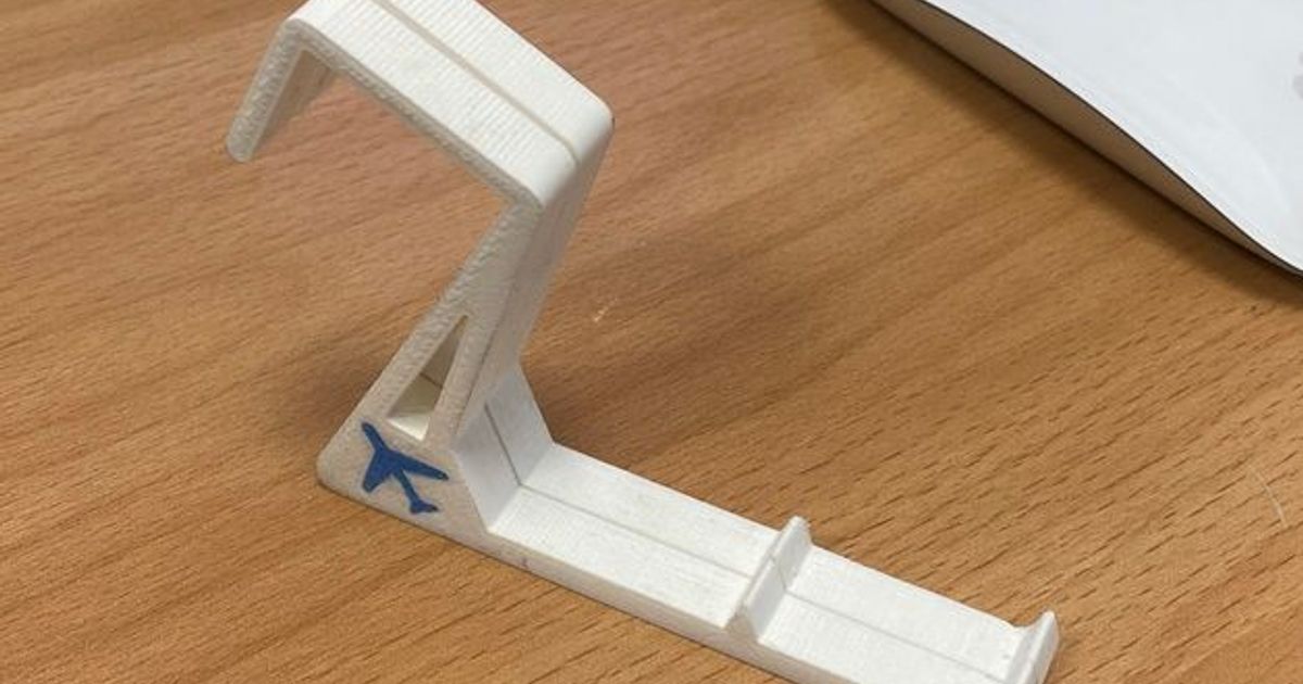 Airplane Device Holder by trendspoke Download free STL model