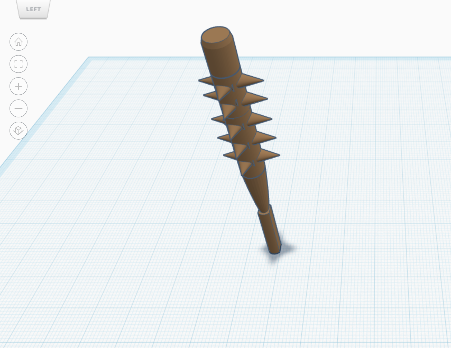 dummy 13 spiked bat