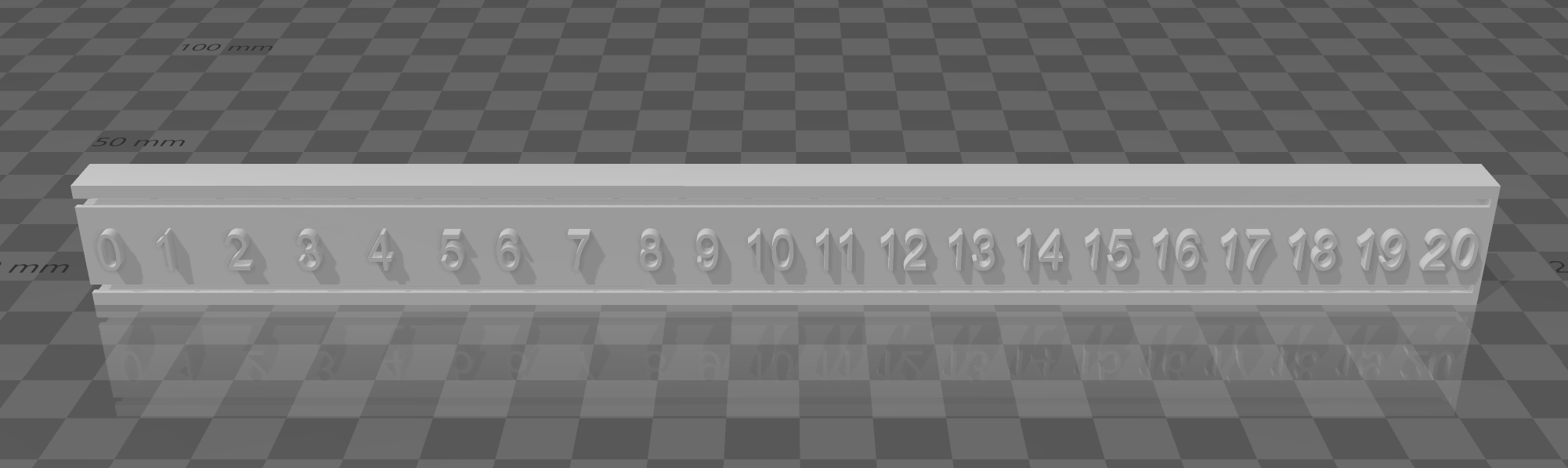 Dual track Hit point and experience tracker (20 HP Max + New Markers)