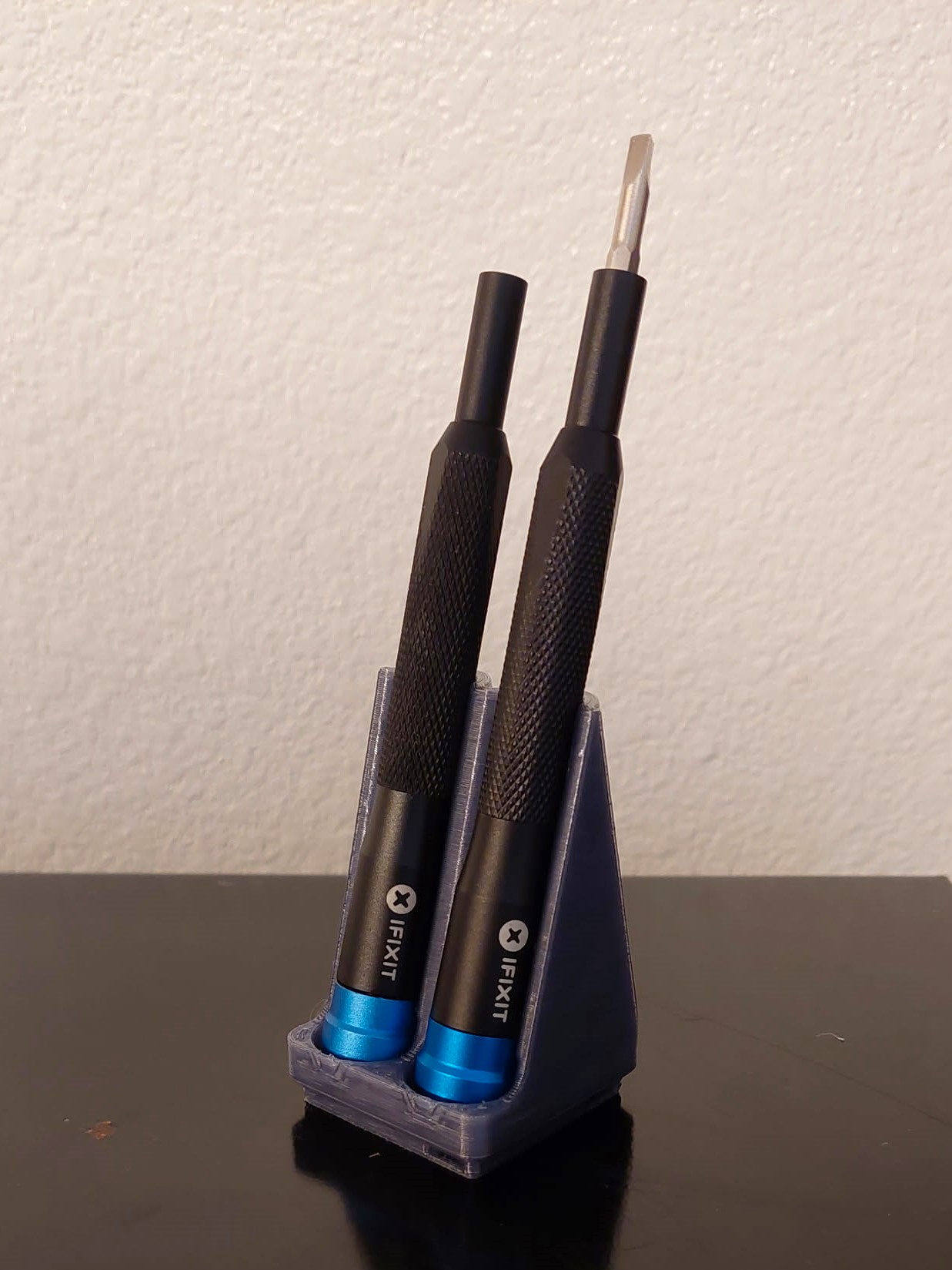Double iFixit Precision Driver Holder - 1u GridFinity Refined