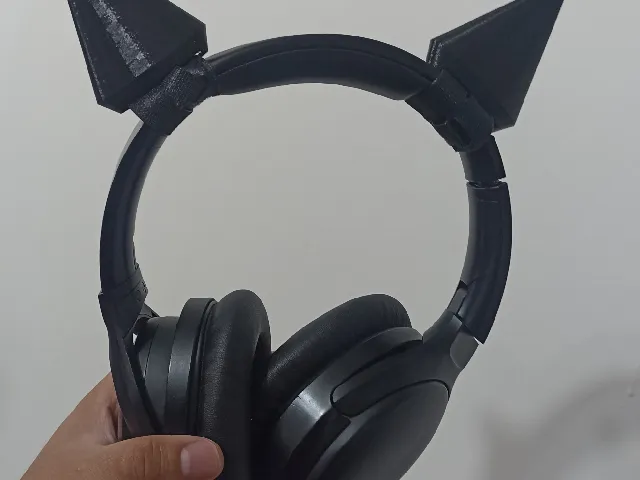 Headphone Kuromi Horns
