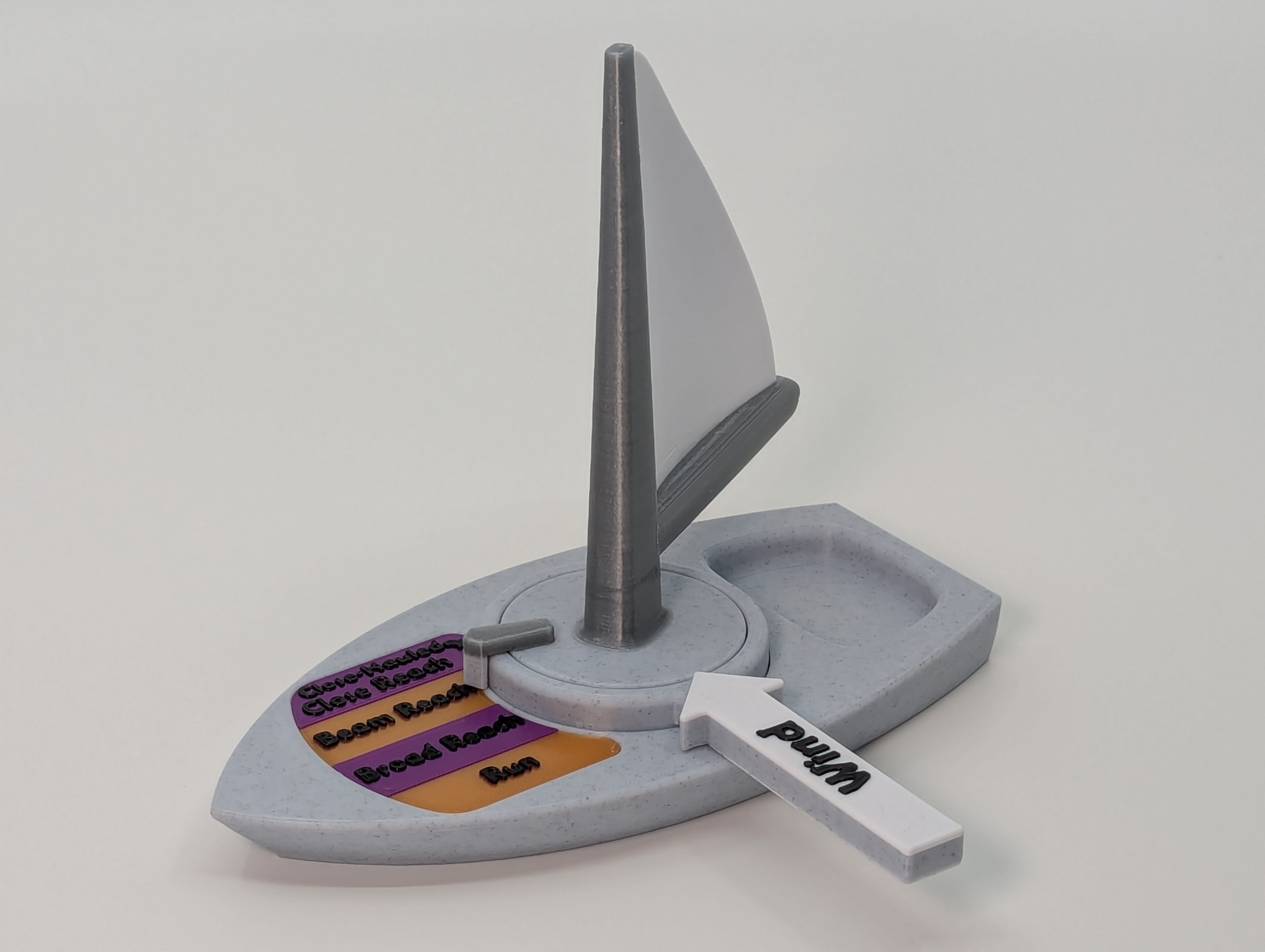 Port Tack Version Of The Educational Sailboat Toy