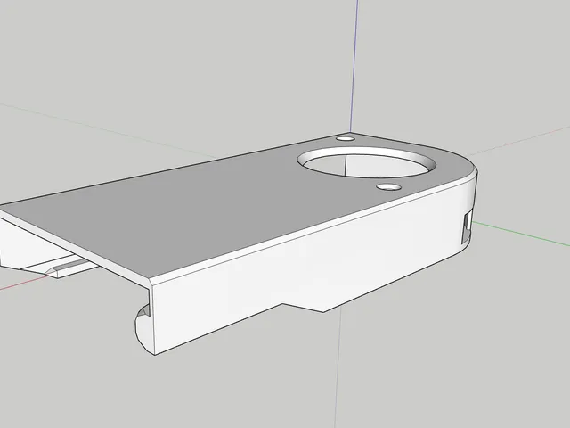 Intel 10GbE X540 NIC Cooler Fan Shroud - Single Slot Low Profile - WIP