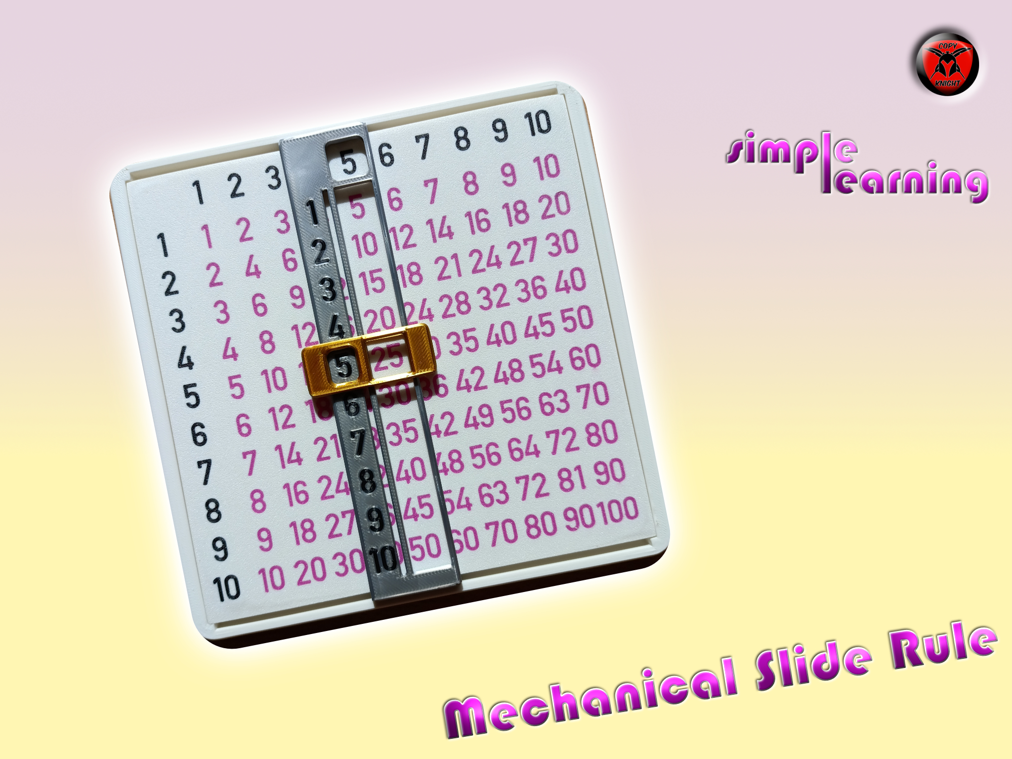 Mechanical Slide Rule - simple learning — thumbnail 3