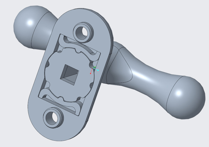 Miniatura 2 do modelo 3D window handle