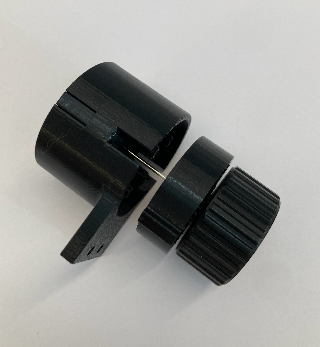 Crayford reducer V2 - anti-wiggle needle mod