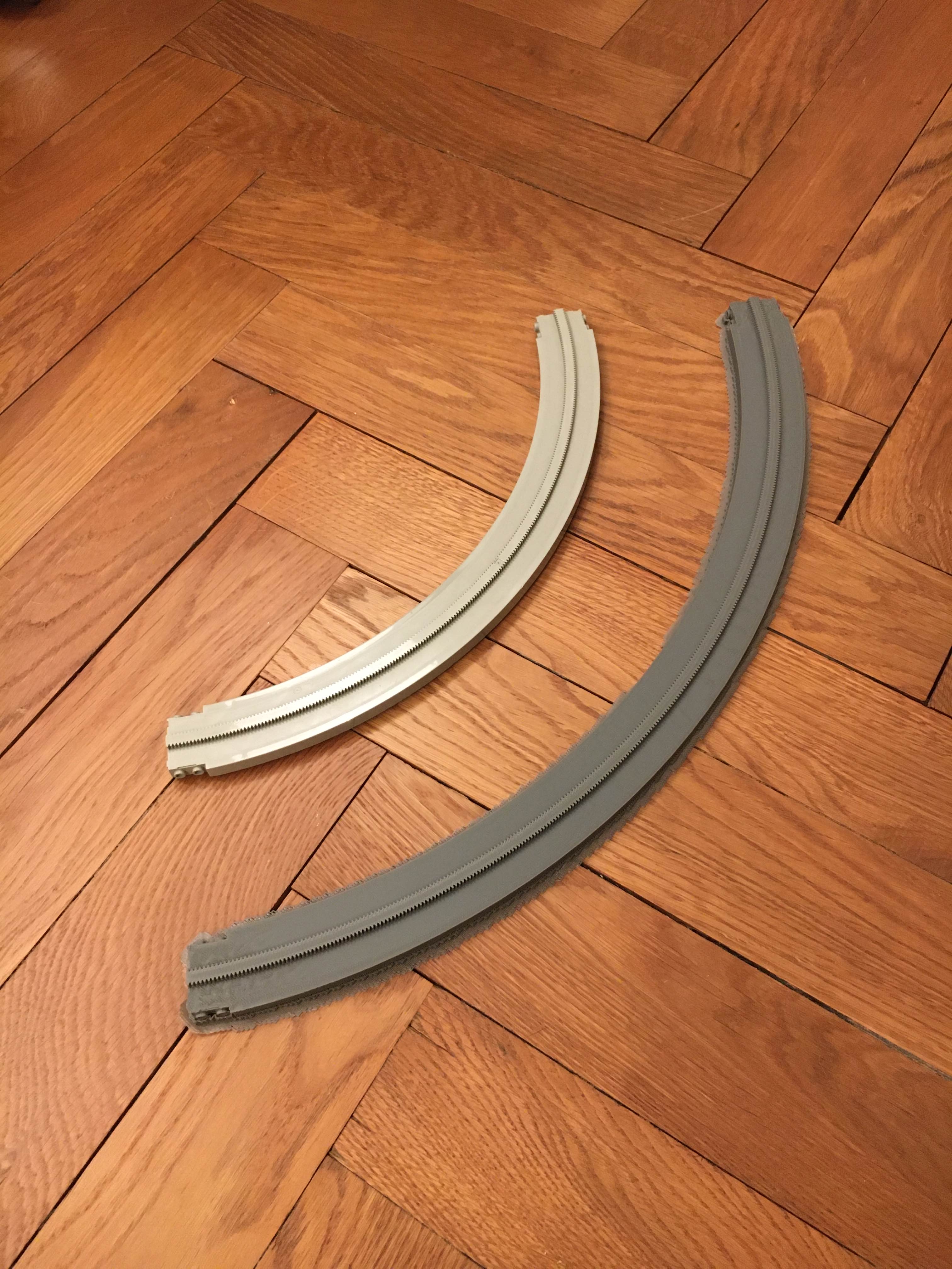Monorail Track Curve r40 - Read Description