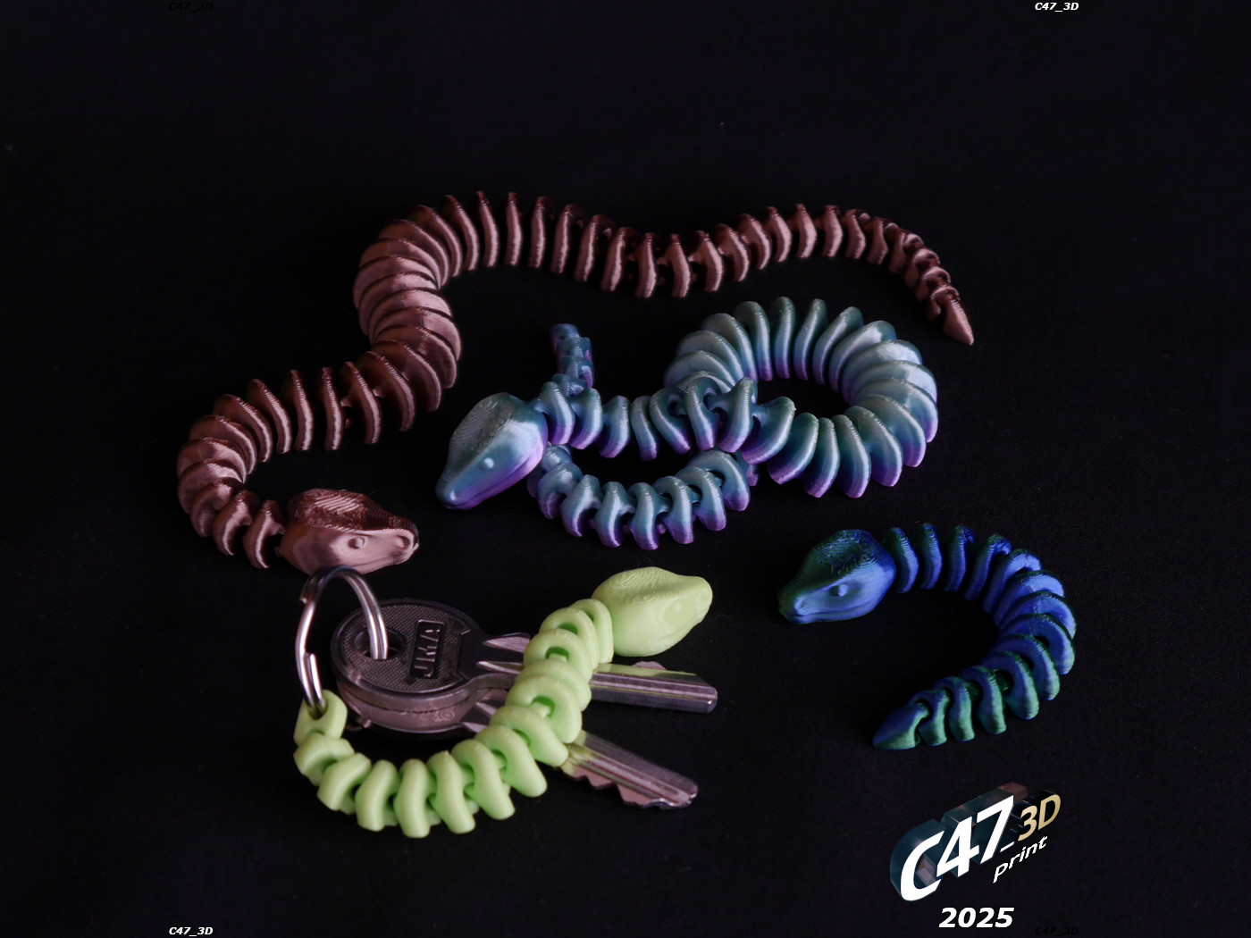 Miniatura 7 do modelo 3D Flexi Snake