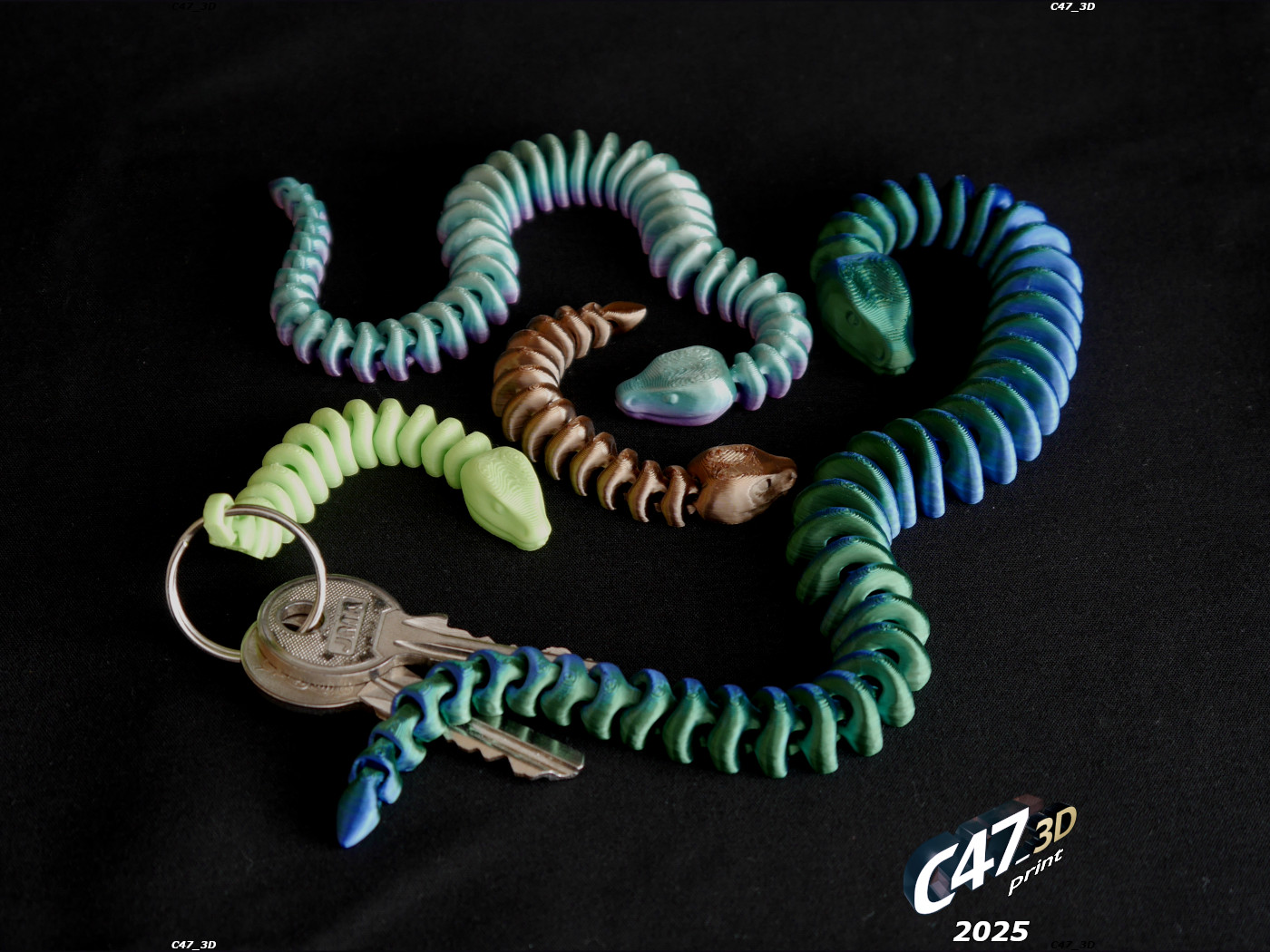 Miniatura 8 do modelo 3D Flexi Snake