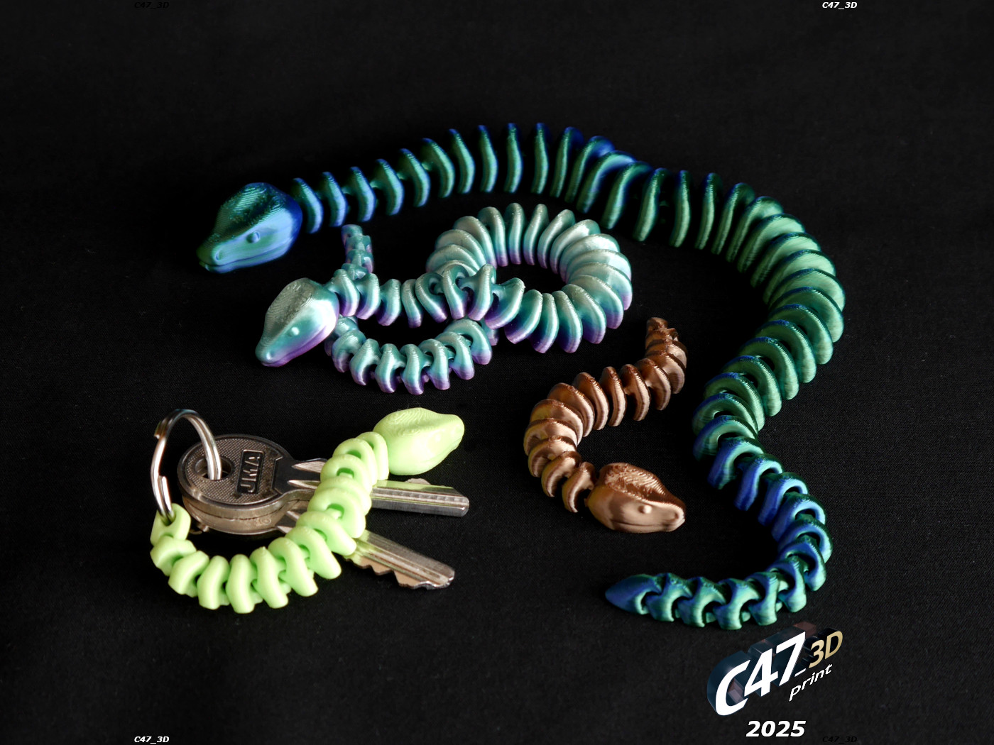 Miniatura 9 do modelo 3D Flexi Snake