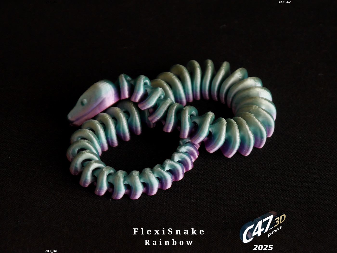 Miniatura 5 do modelo 3D Flexi Snake