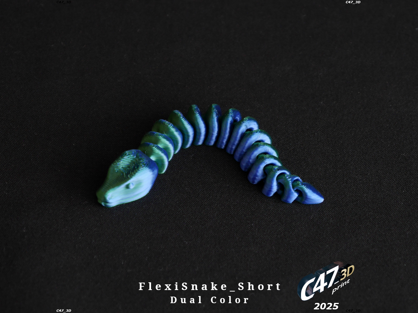 Miniatura 4 do modelo 3D Flexi Snake