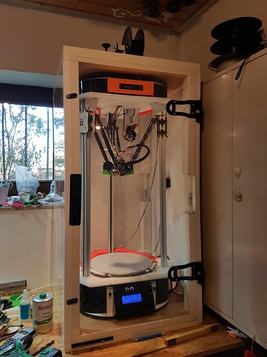 IKEA Lack enclosure for Rostock Max v2