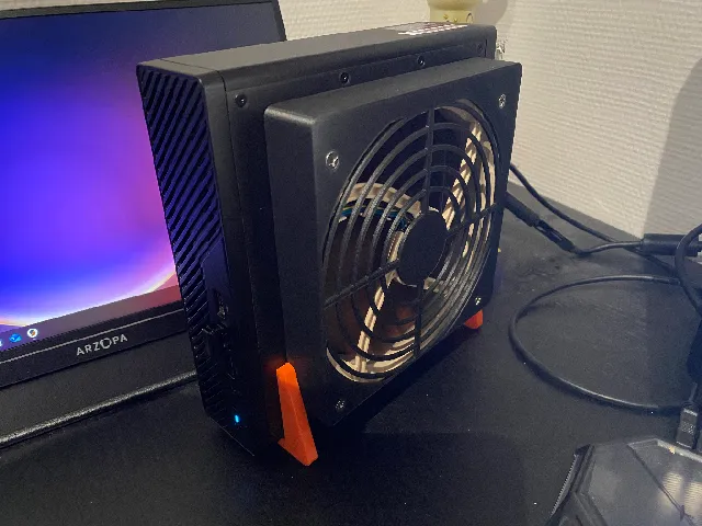 Minisforum MS-01 Exhaust fan adapter 140mm
