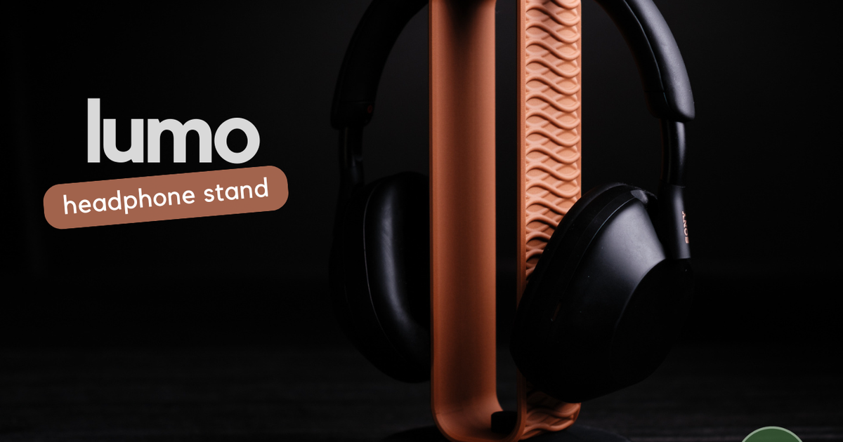 lumo · headphone stand by h3li0 | Download free STL model | Printables.com