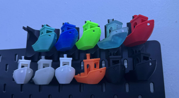 Double Decker Skadis Benchy Holder