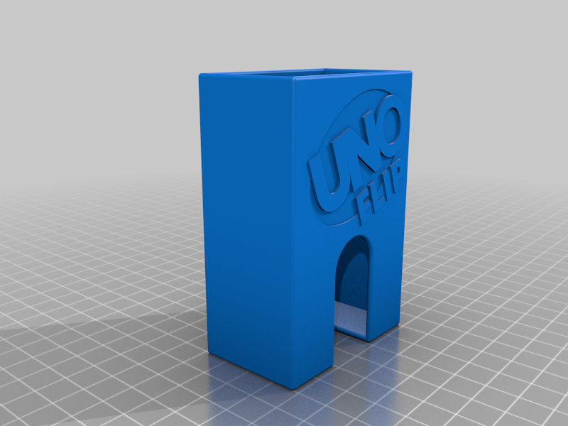 UNO/UNO FLIP Card deck case by JannisJFry Download free STL model