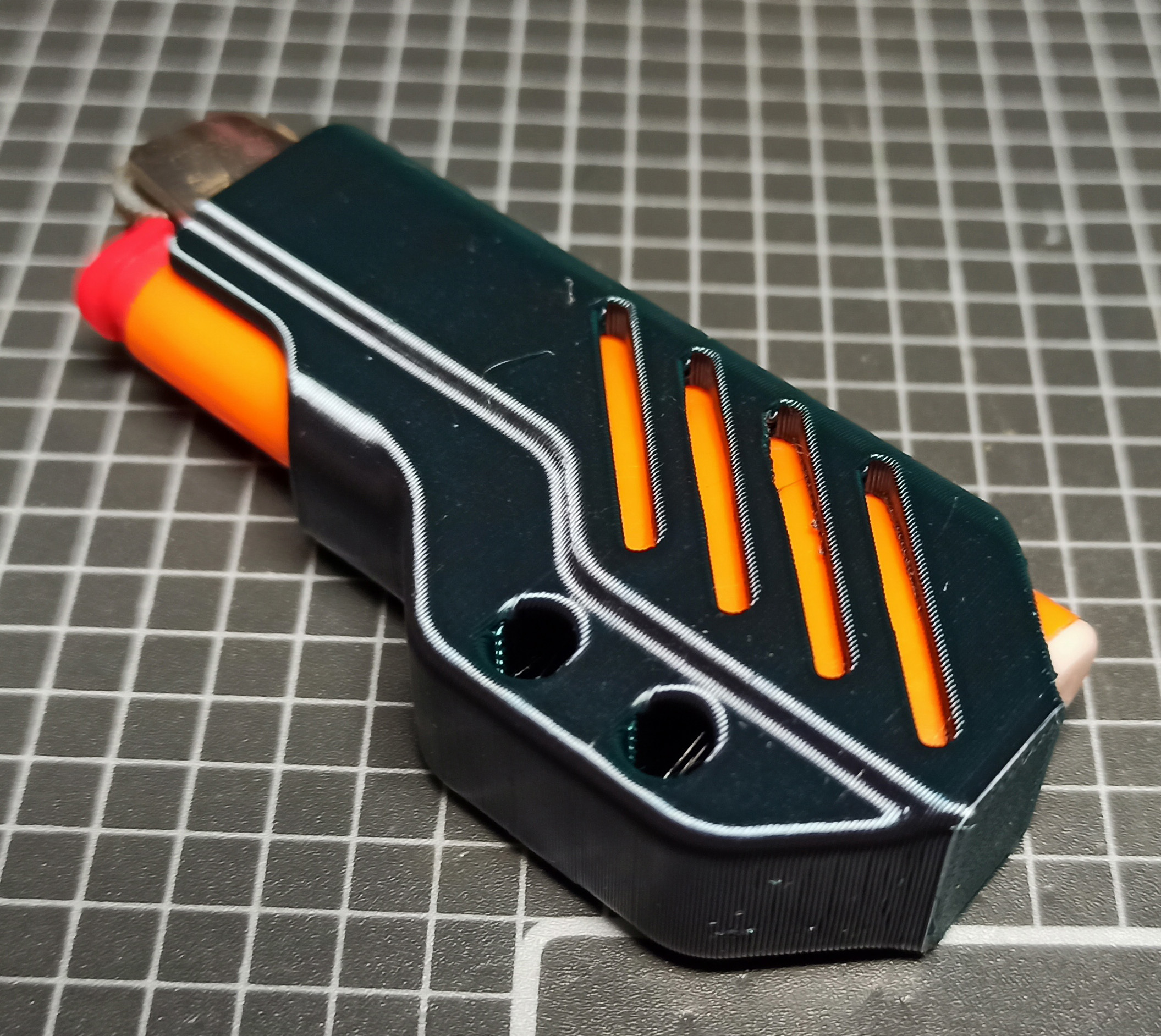 BIC Full (J3) Lighter Sleeve 3D model thumbnail