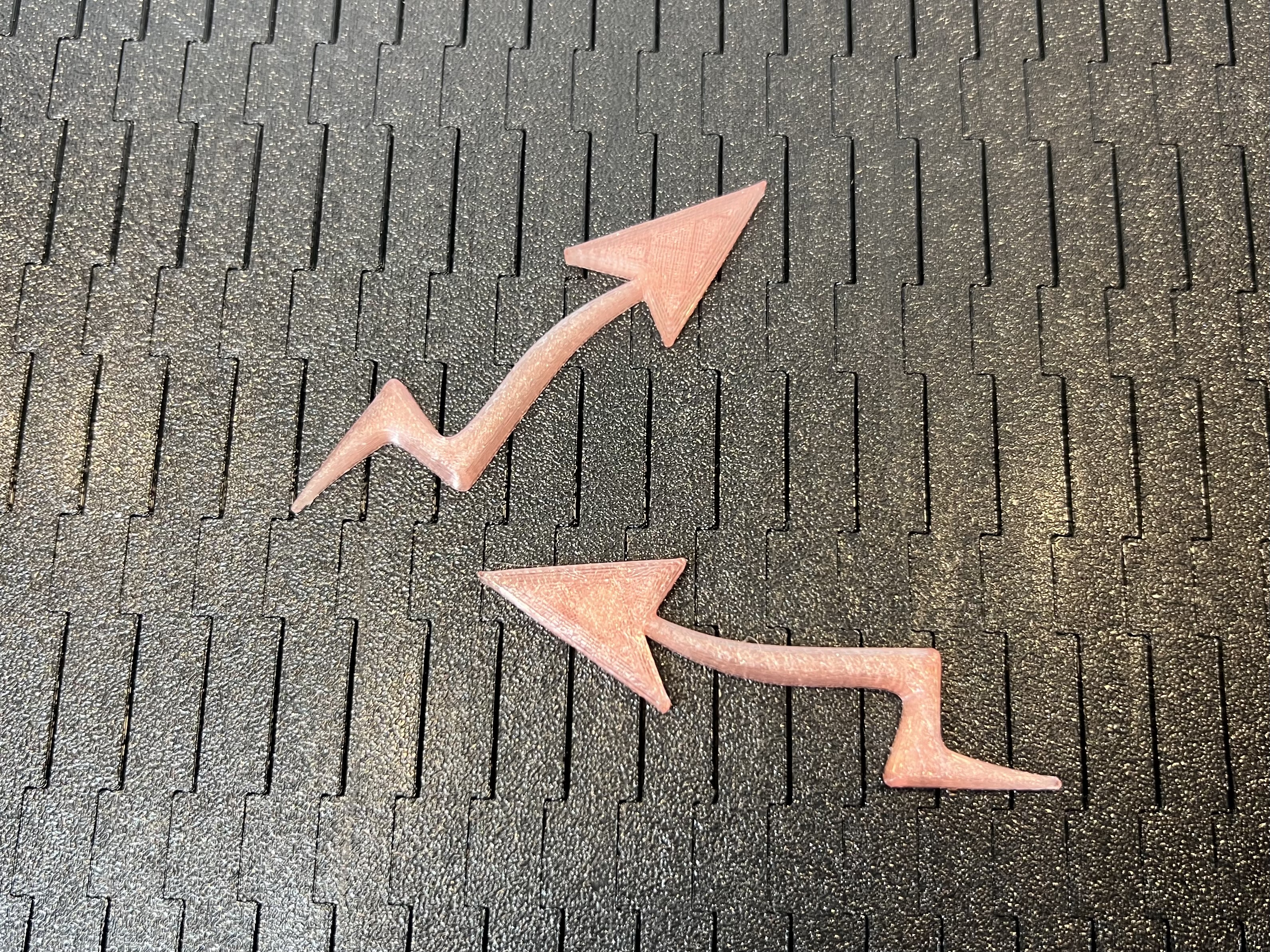 Miniatura 4 do modelo 3D Fridge Magnet (Arrow)