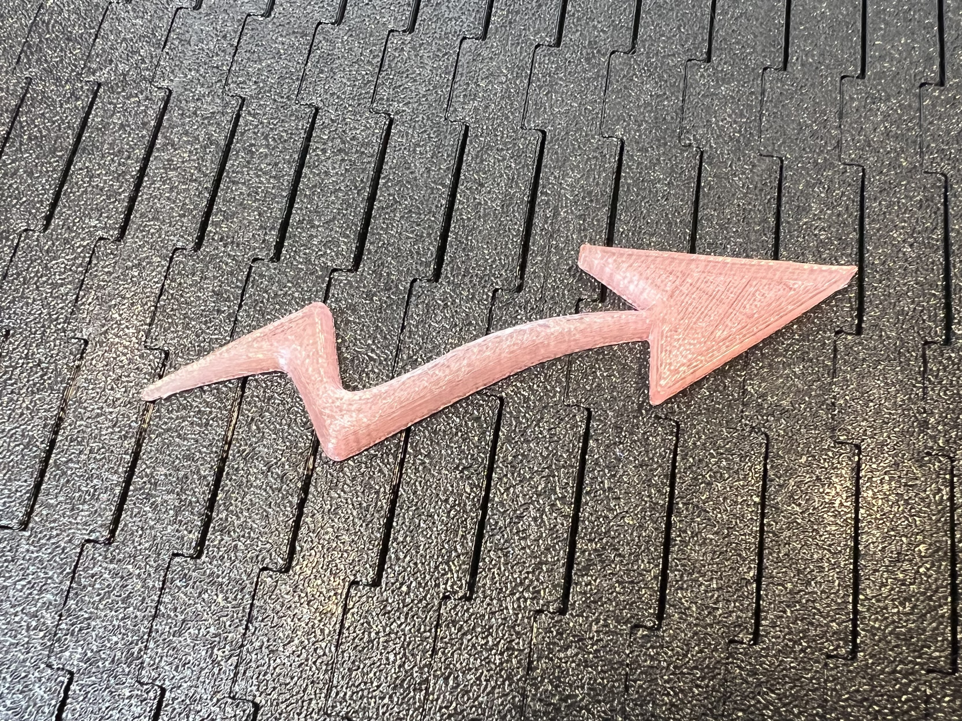 Miniatura 3 do modelo 3D Fridge Magnet (Arrow)