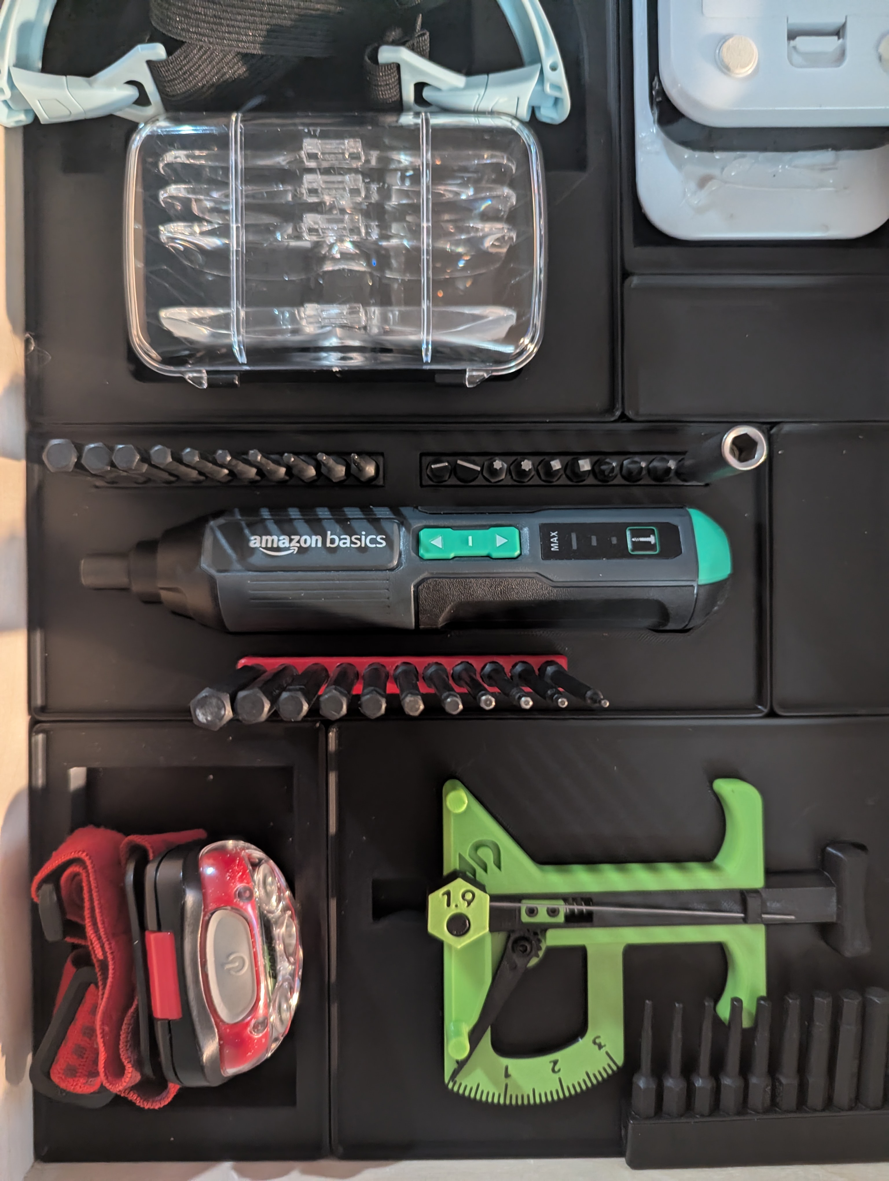 Gridfinity 2x5 for Amazon Denali Screwdriver