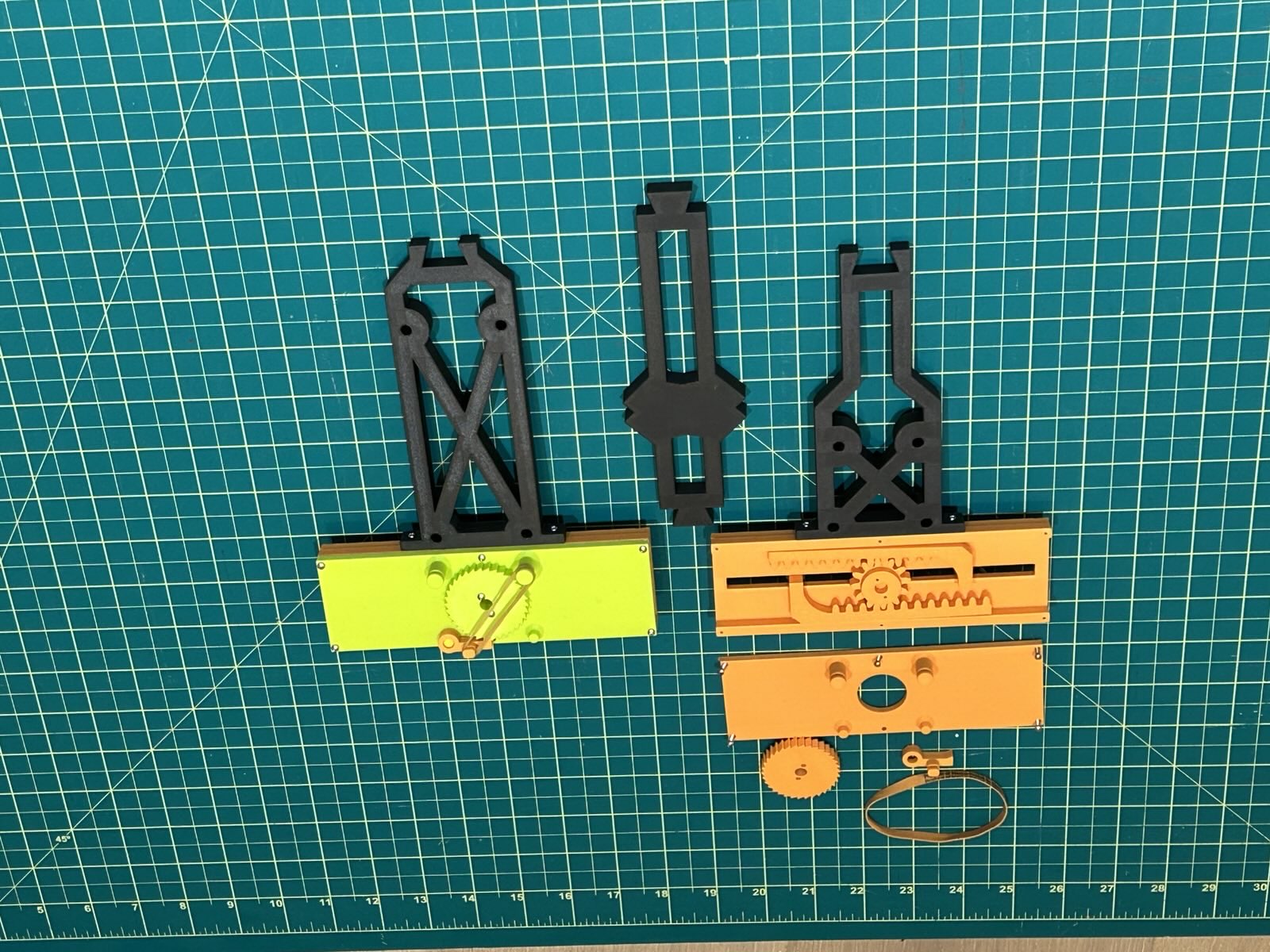 Ski binding template centering jig — miniatura 2