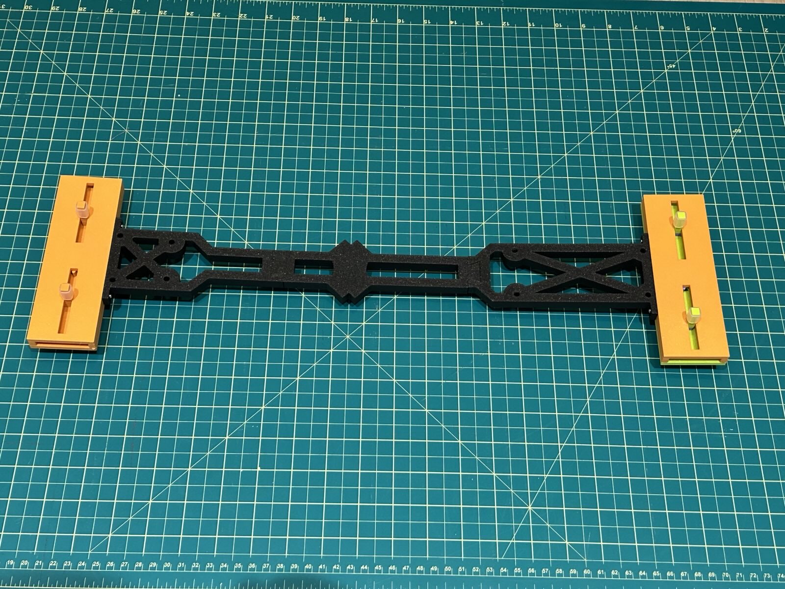 Ski binding template centering jig — miniatura 4