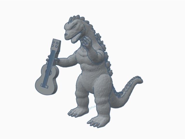 Godzilla 70's toy