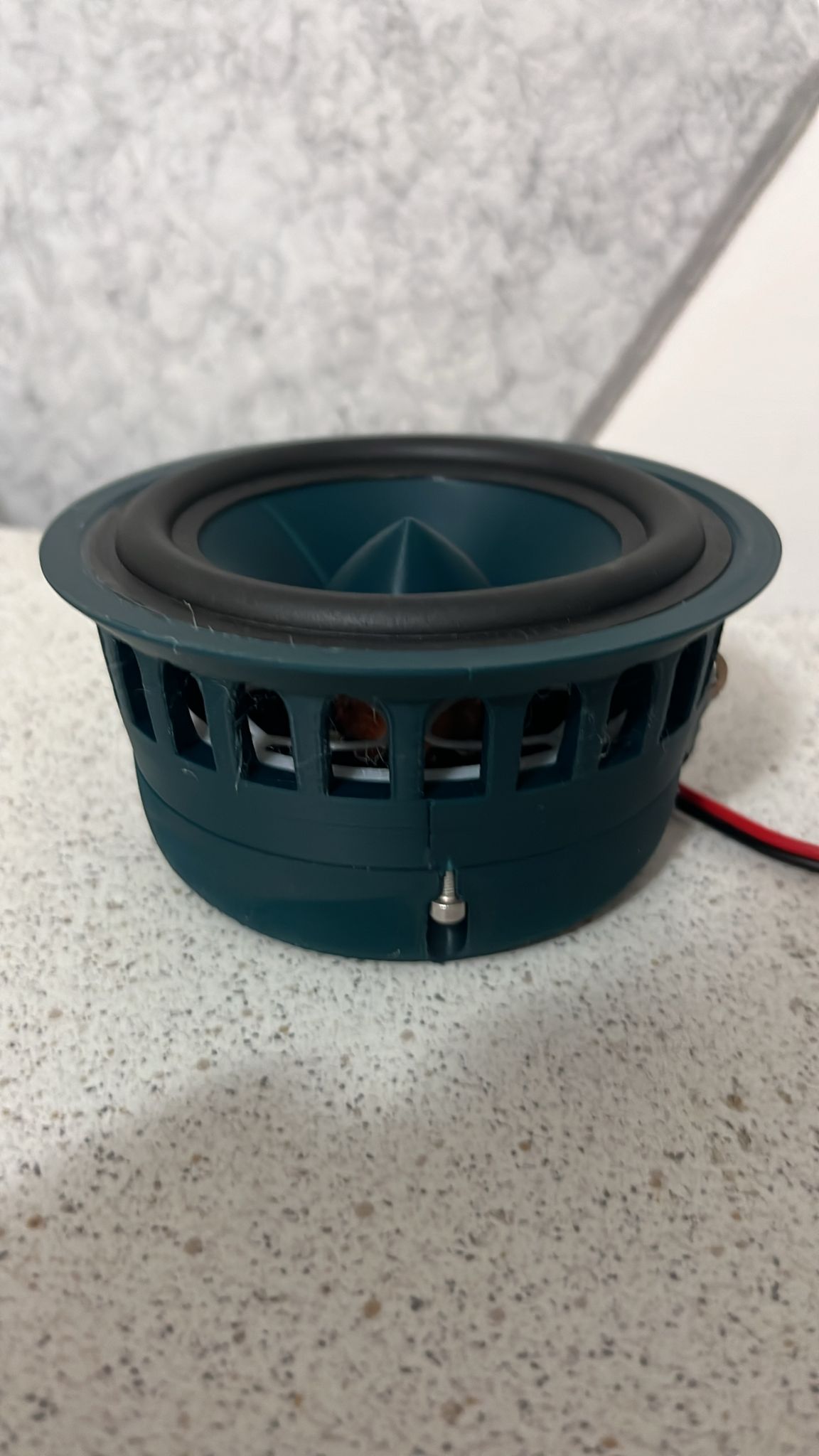 Kepler 3D-Printed 4 Inch Full-range Speaker Driver