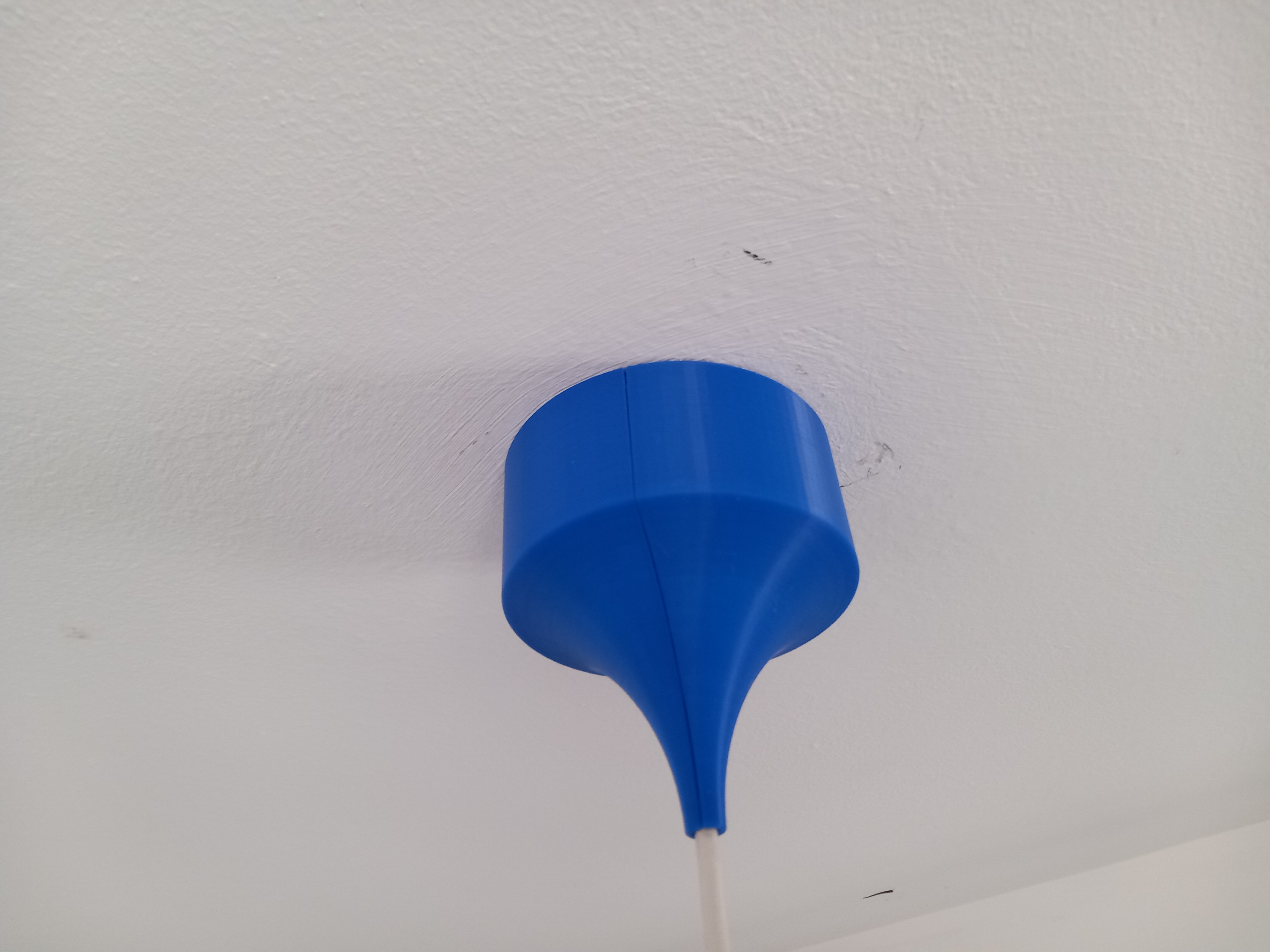 Universal Snap-Together Ceiling Light Cover - No-Tool Wire Cover - Quick DIY Lamp Repair