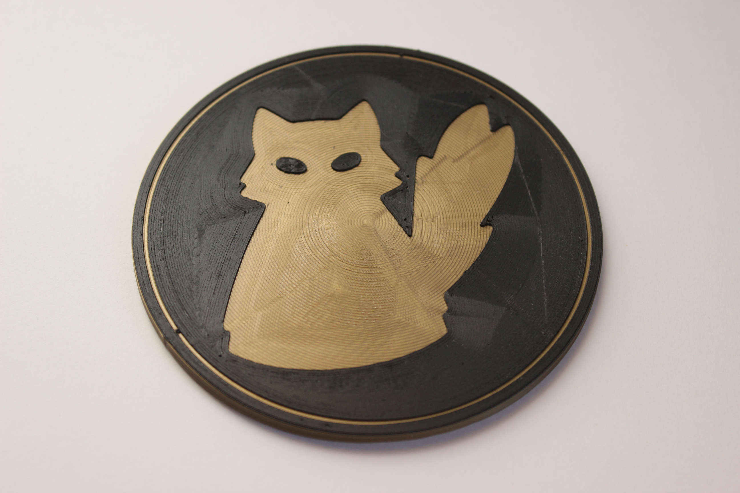 Miniatura 4 do modelo 3D Cat coasters