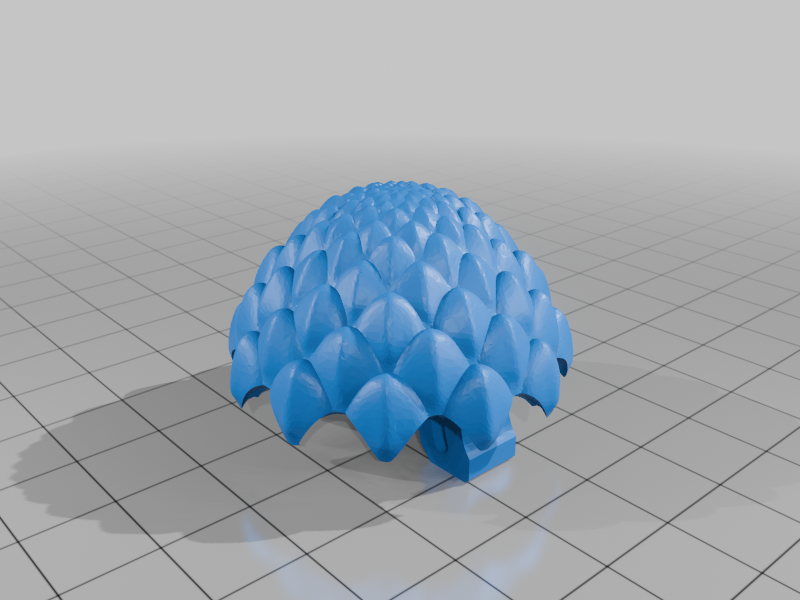 Miniatura 10 do modelo 3D Tiny Dragon Egg Box (sturdier)