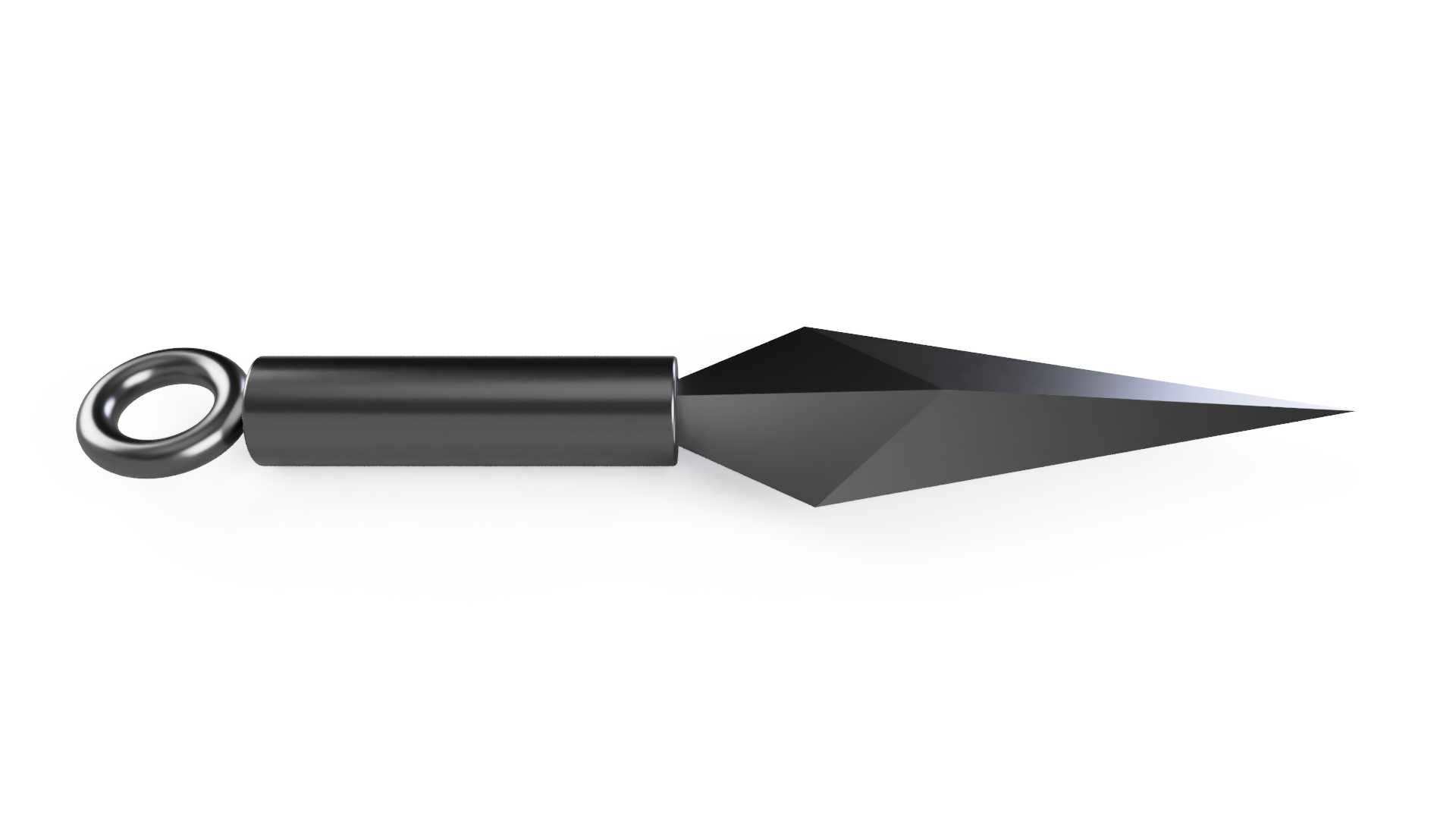 Miniatura 3 do modelo 3D Naruto Kunai