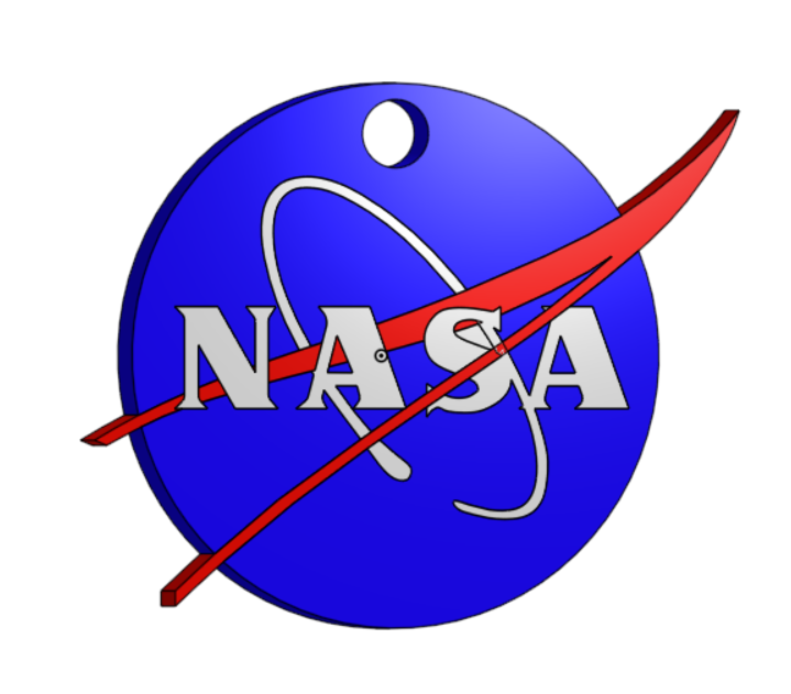 Miniatura 2 do modelo 3D NASA Keychains