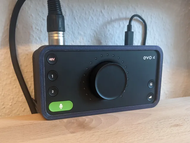 Audient Evo 4 table mount