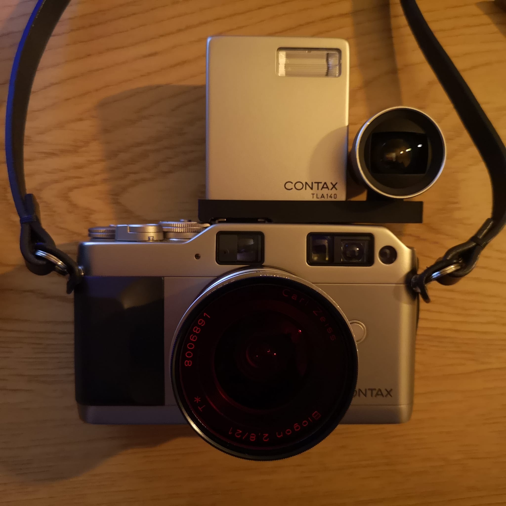 CONTAX G1 TLA140 Carl Zeiss Biogon 21mm Viewfinder adapter plate