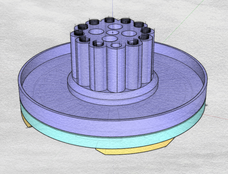 Rotating tool stand
