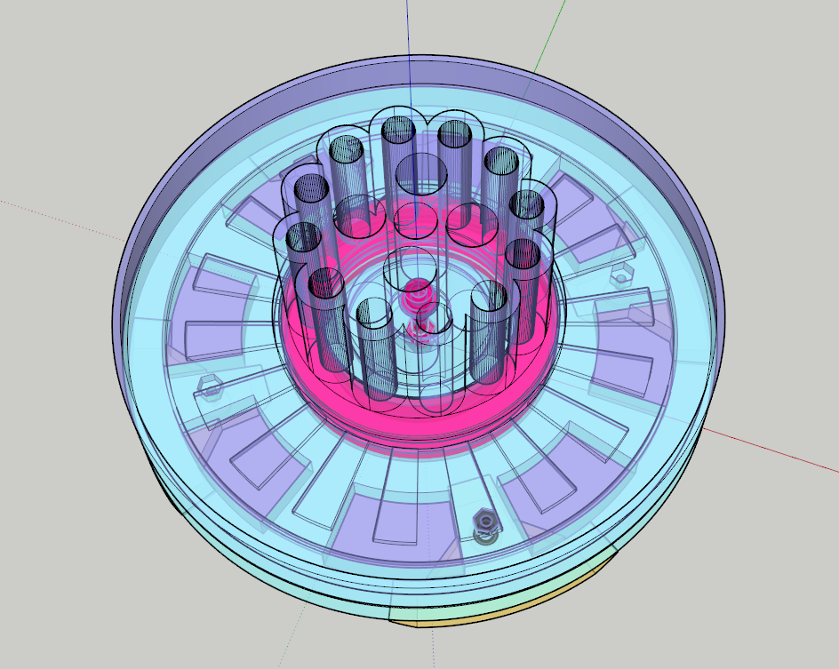 Miniatura 2 do modelo 3D Rotating tool stand