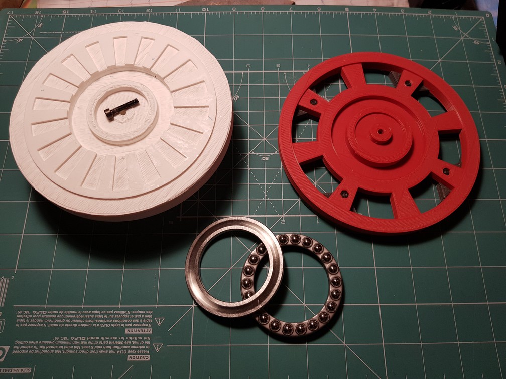 Miniatura 3 do modelo 3D Rotating tool stand